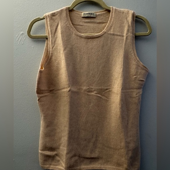 SALE‼️Repeat Cashmere Vest Women size 38 - Picture 1 of 5